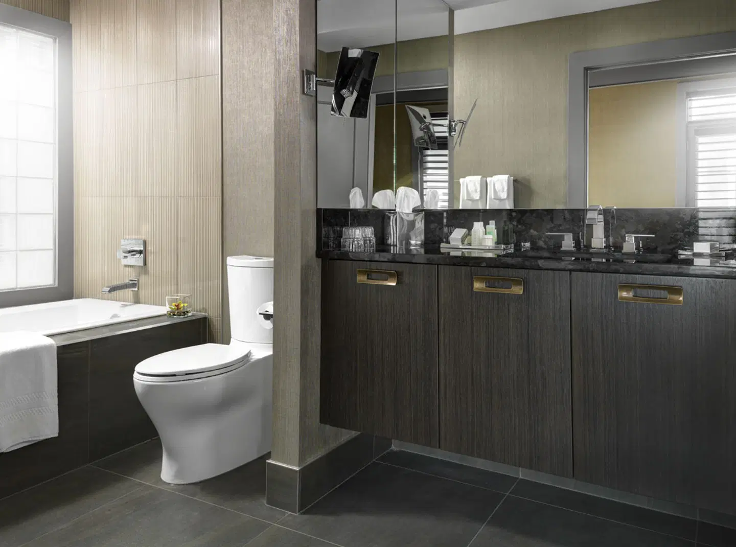 Kensington Riverside Inn Badezimmer