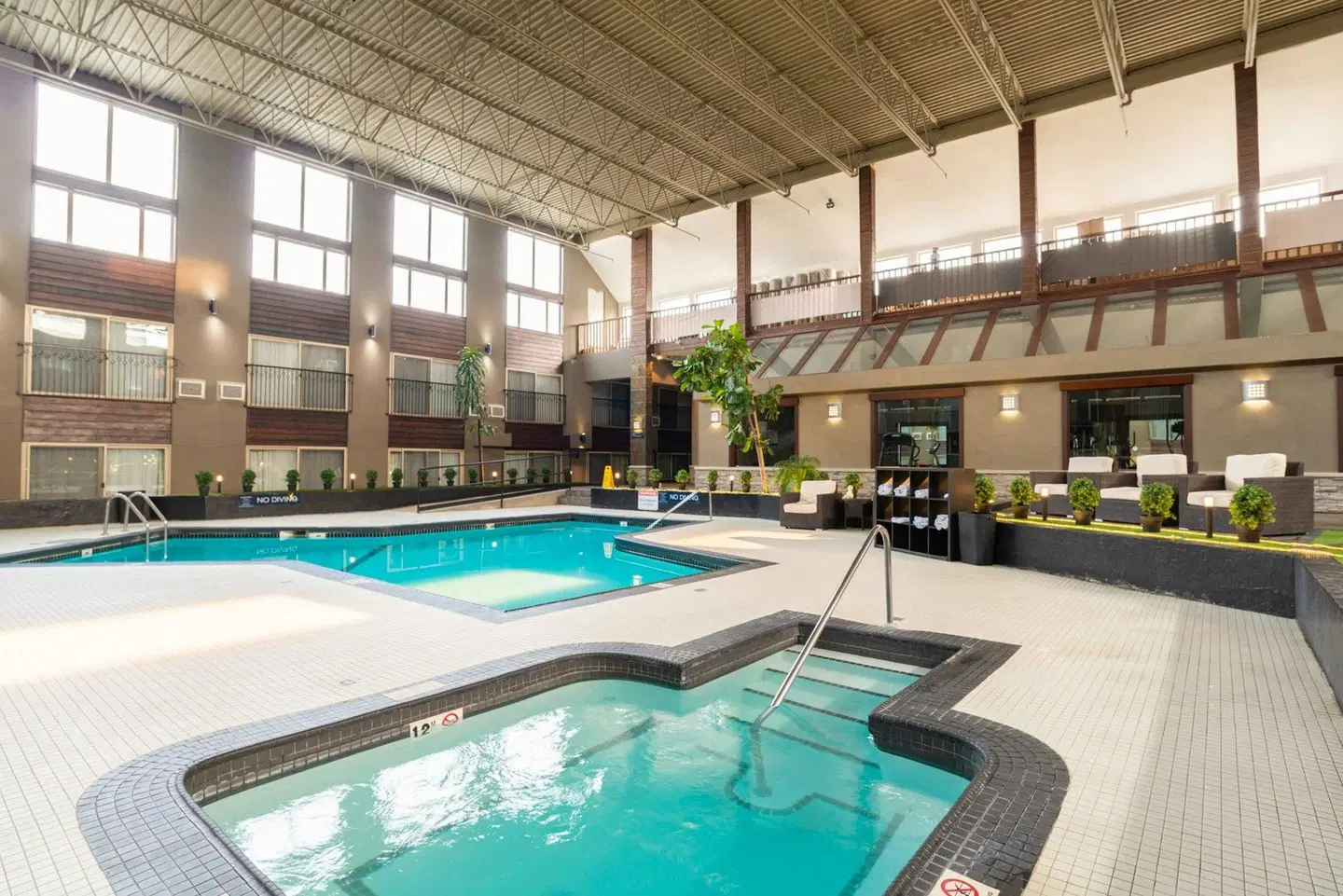 Sandman Hotel Edmonton West Hallenbad