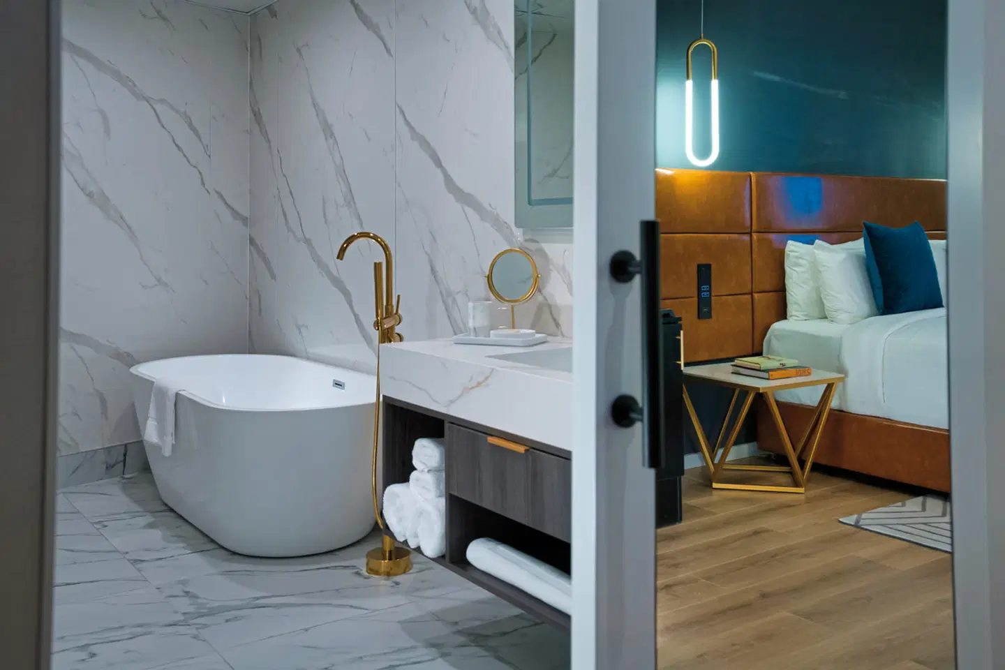 SOHO Hotel Badezimmer