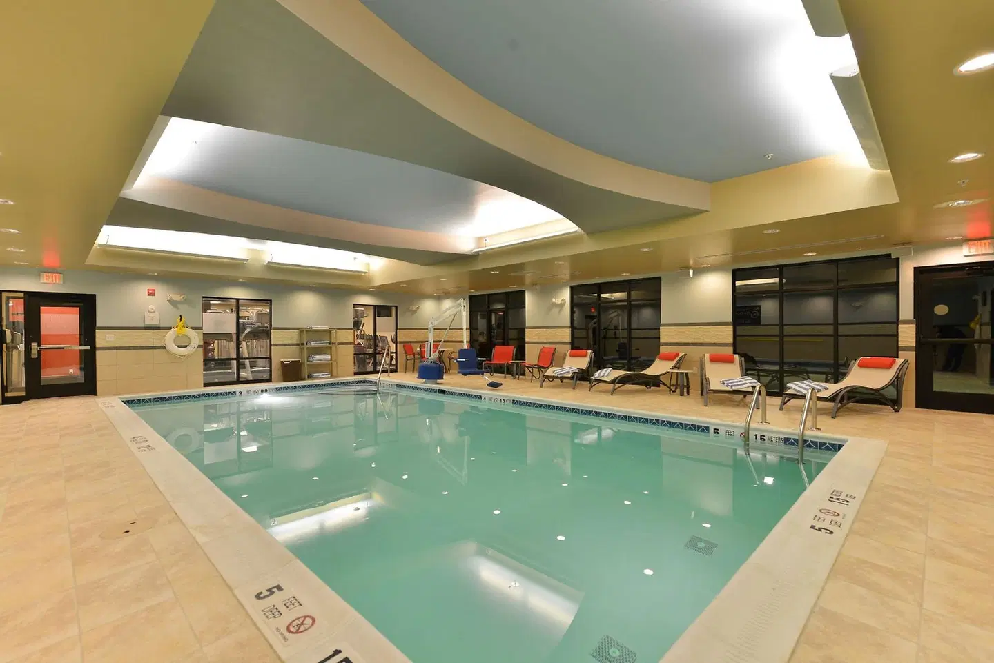 Hampton Inn Corning/Painted Post Hallenbad