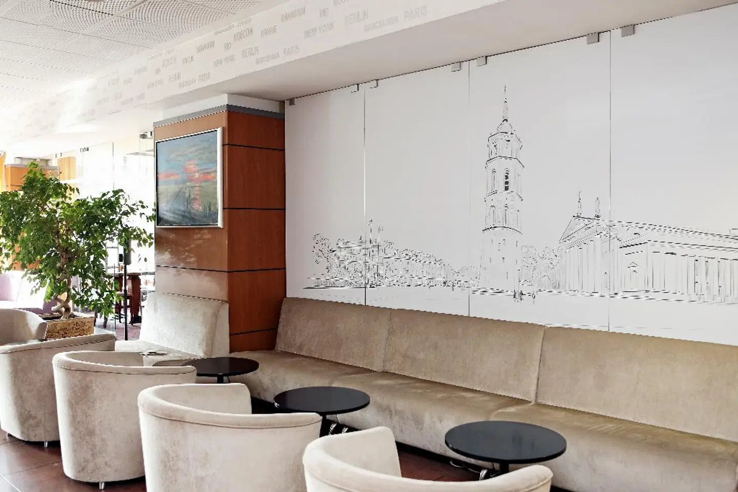 Europa City Vilnius Hotel Badezimmer