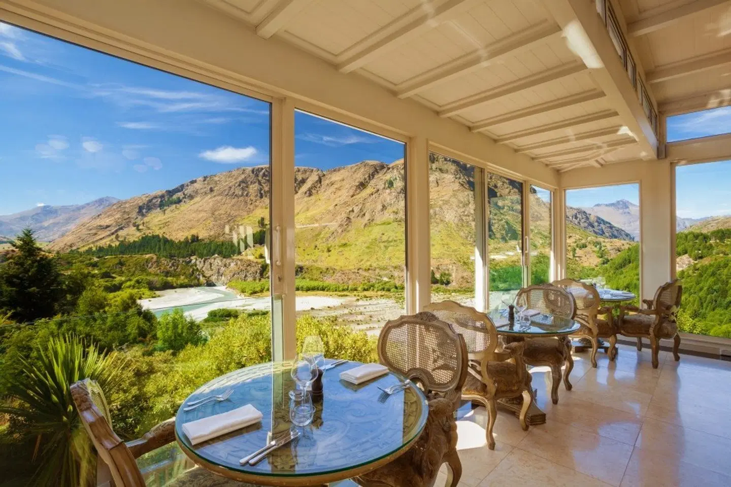 Coronet Ridge Resort Terrasse