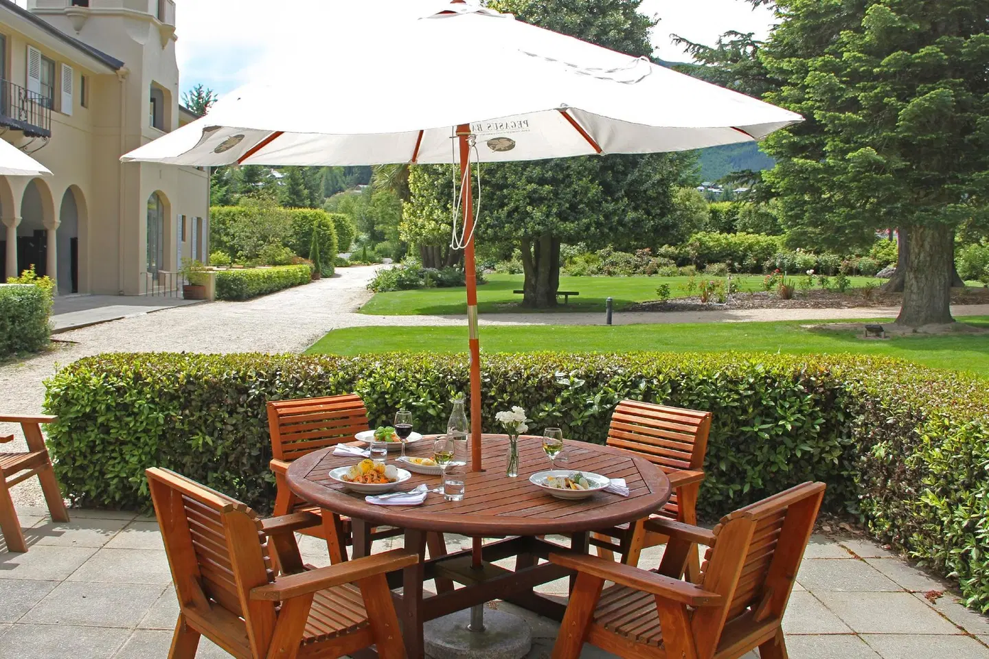 Heritage Hanmer Springs Terrasse