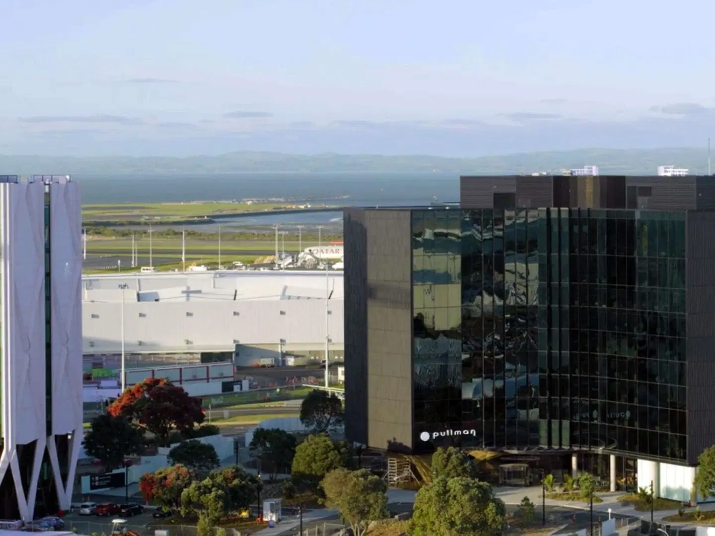 Pullman Auckland Airport Terrasse