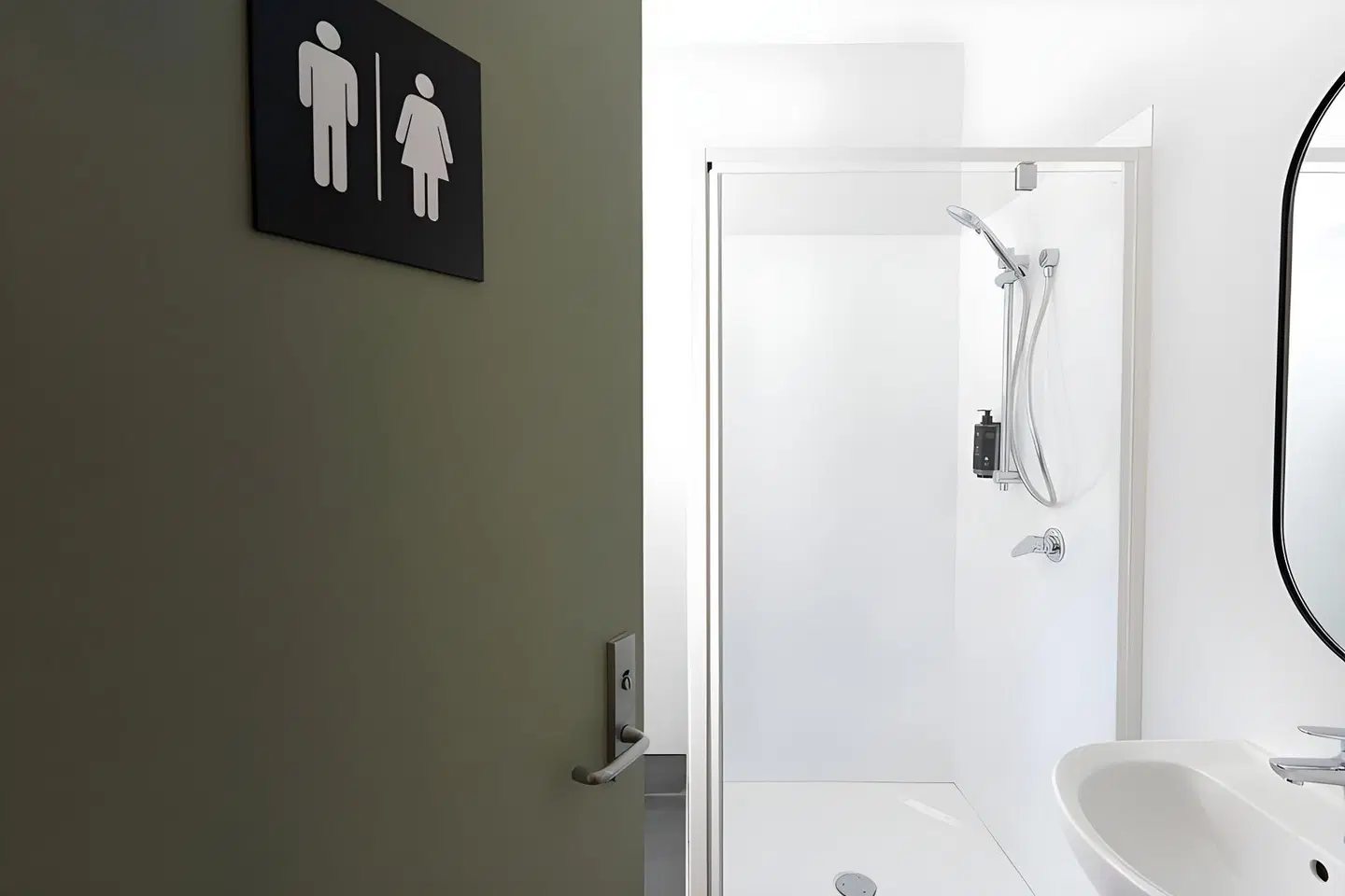YHA Christchurch Badezimmer