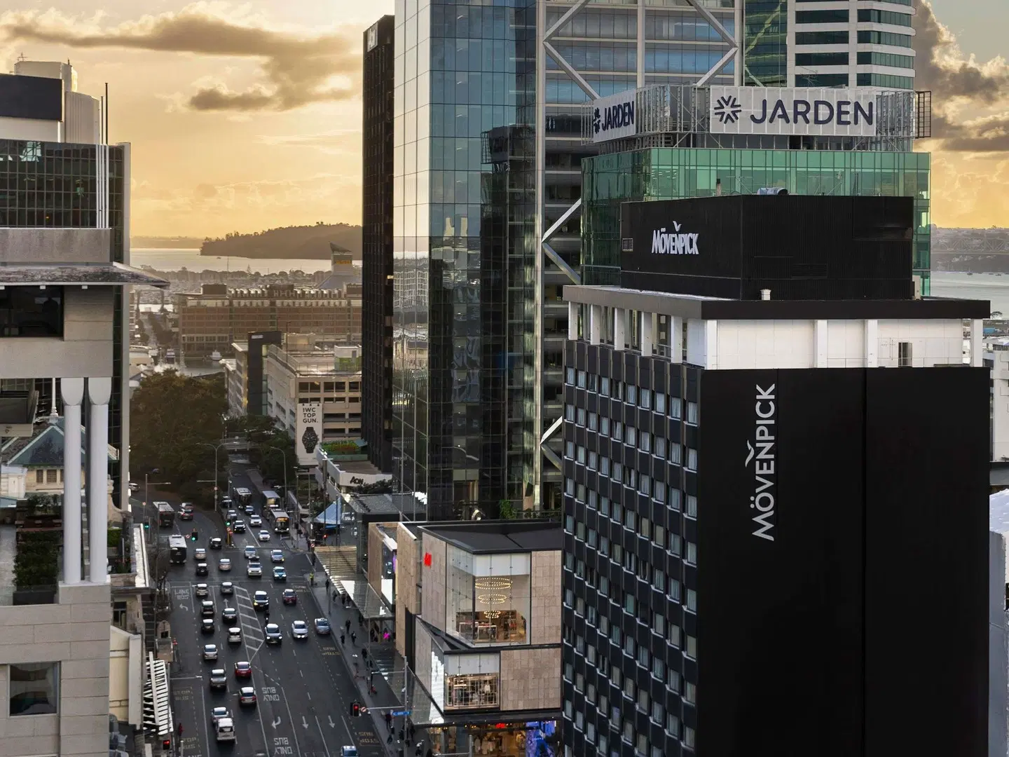 Mövenpick Hotel Auckland Terrasse