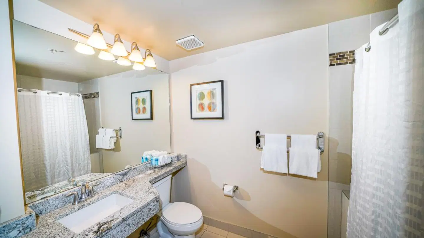 West Edmonton Mall Inn Badezimmer