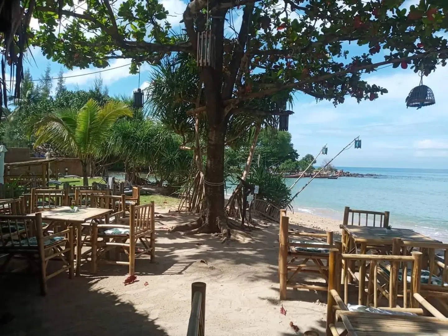 Lazy Days Bungalows Terrasse