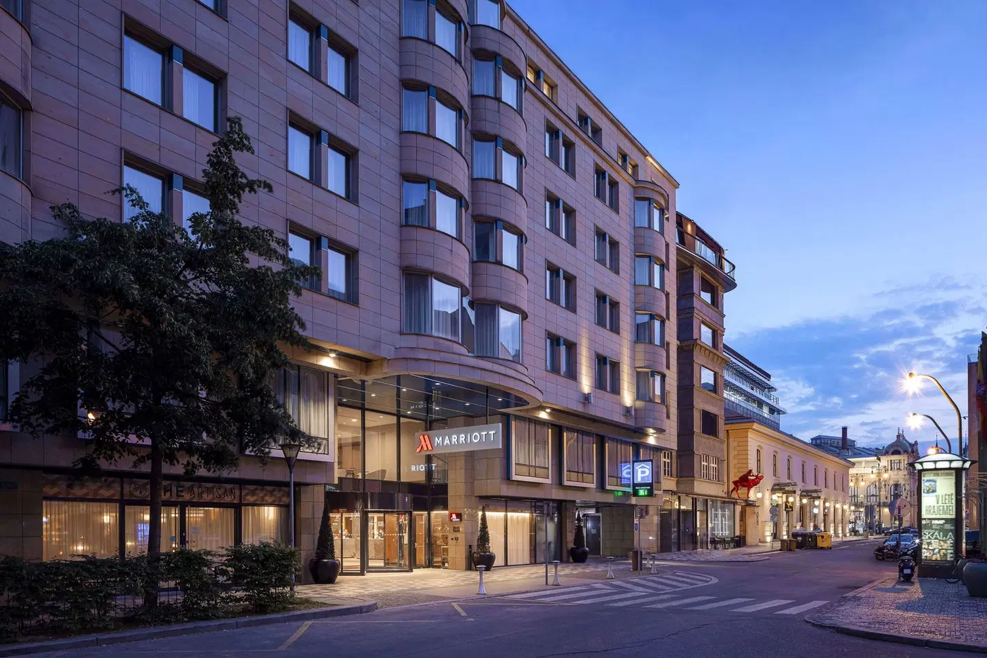 Prague Marriott Hotel EXTERIOR