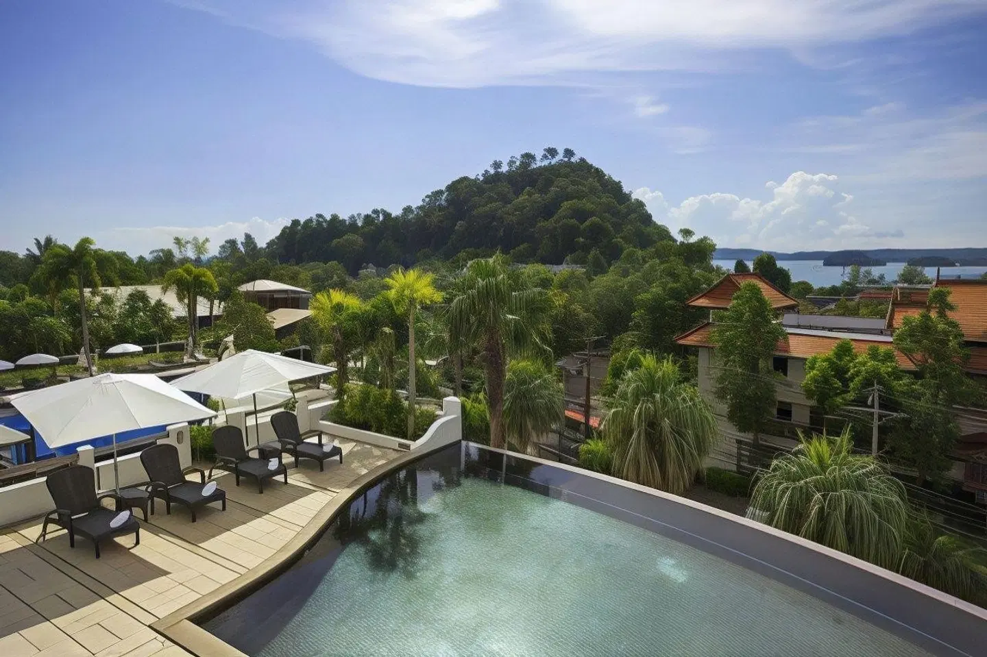 AoNang Colors Hotel Krabi Terrasse