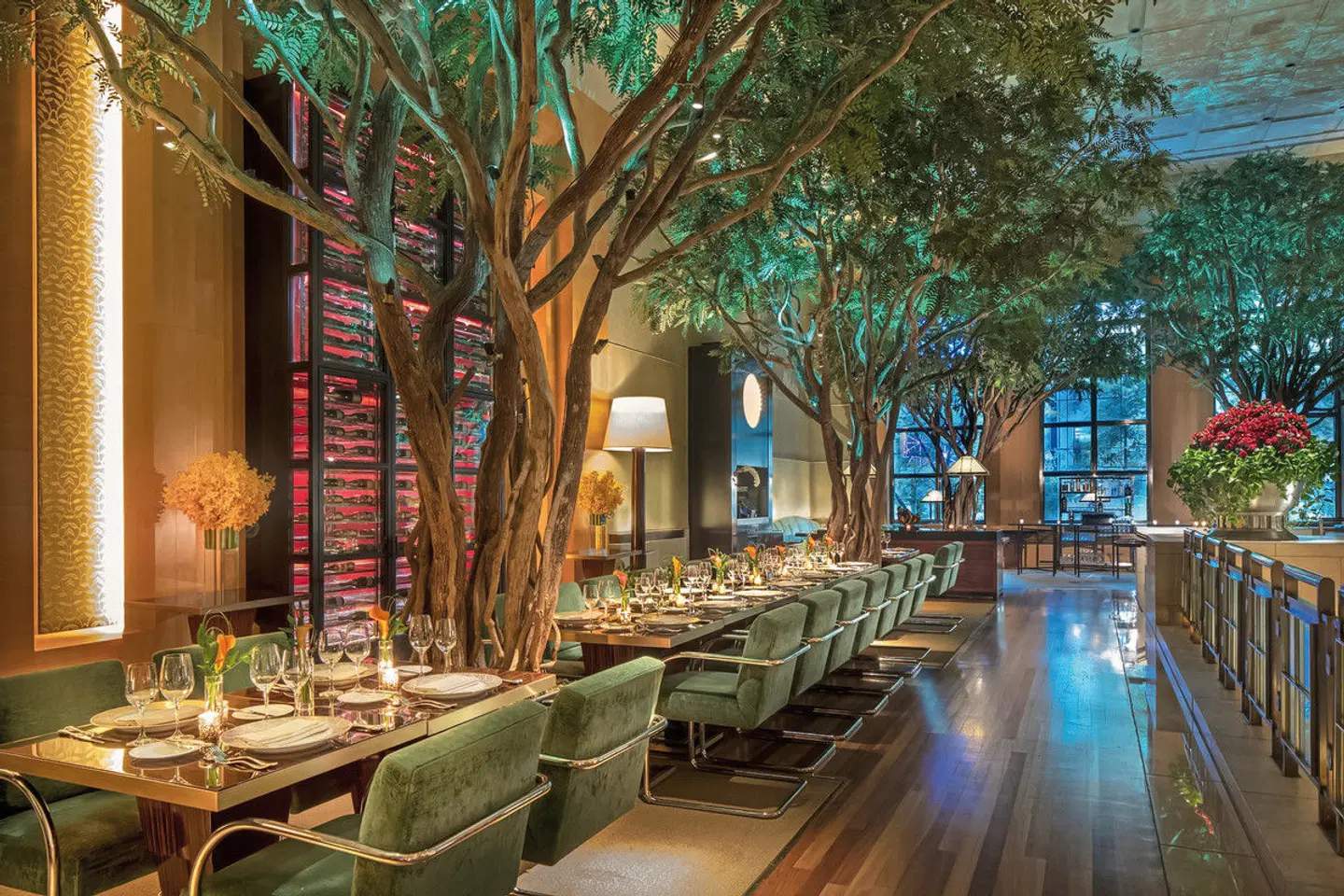 Four Seasons Hotel New York Terrasse