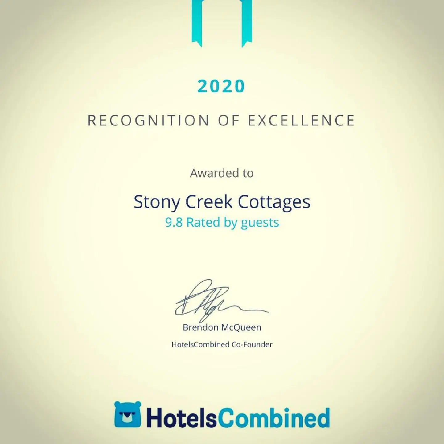 Stony Creek Cottages Landkarte