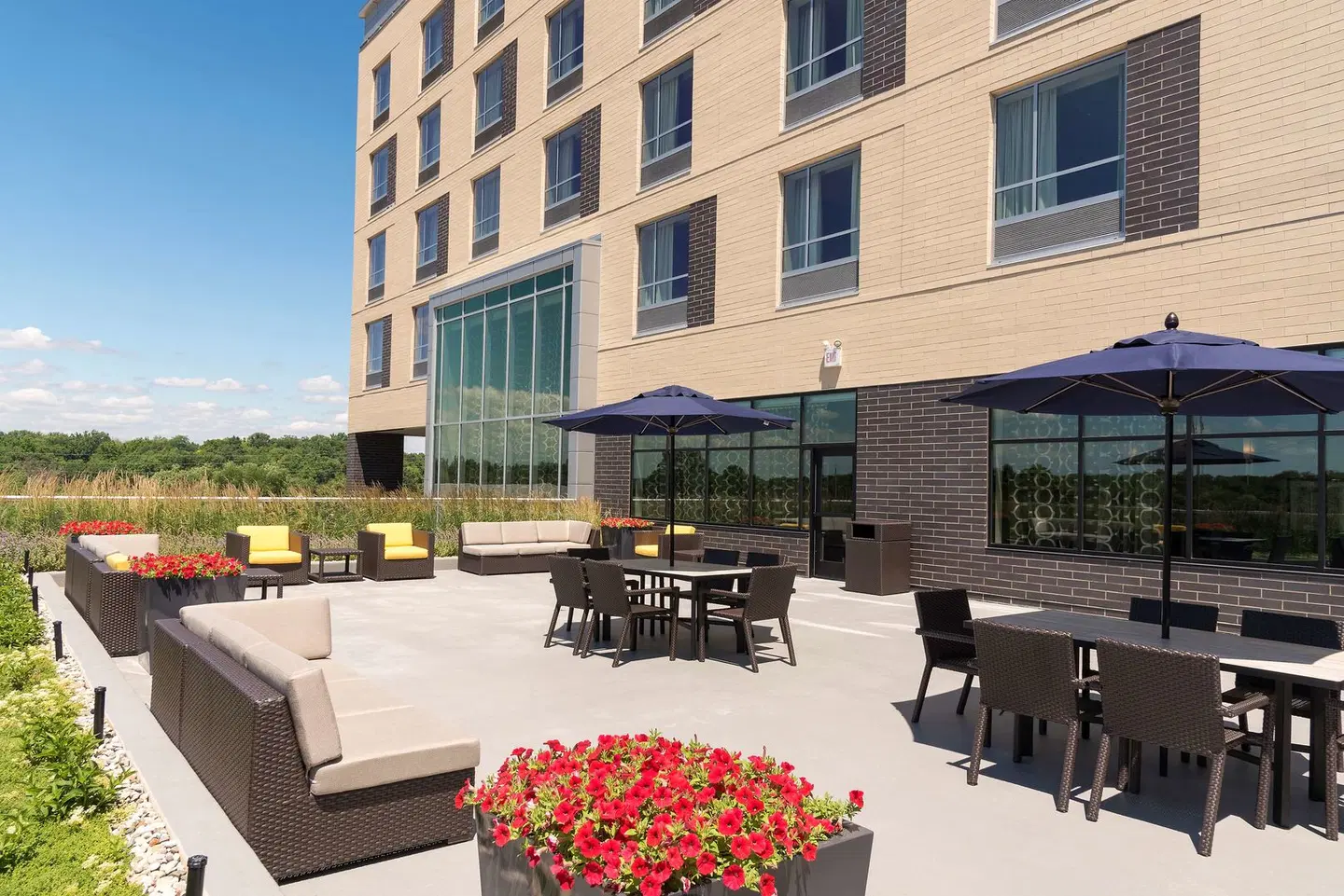 Hampton Inn & Suites Grand Rapids Downtown Terrasse
