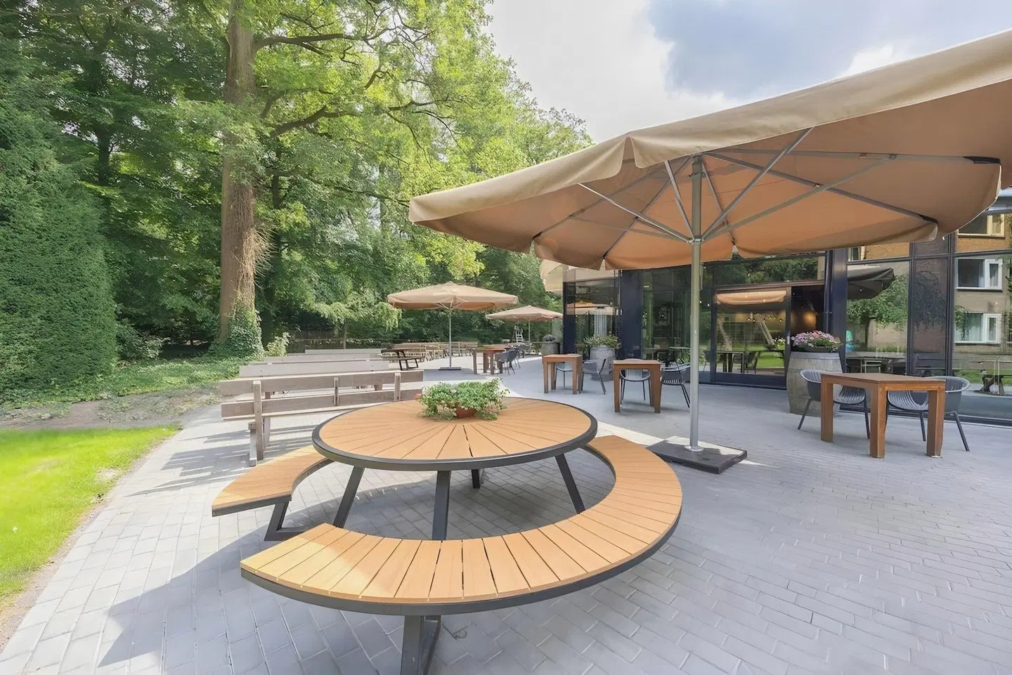 De Horst Estate Terrasse