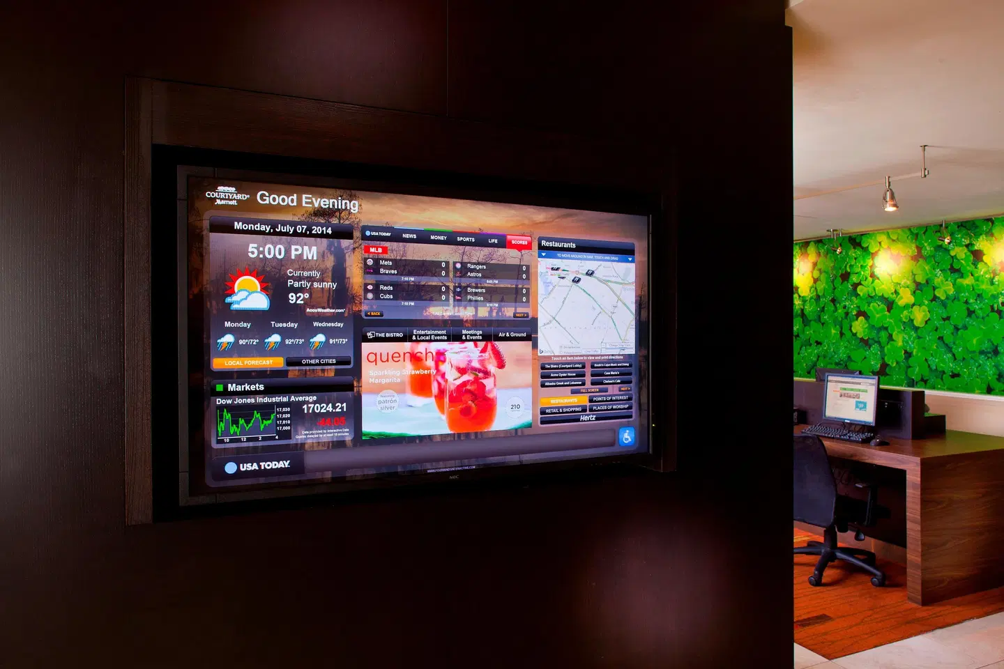 Courtyard by Marriott Baton Rouge Acadian Centre/LSU Area Landkarte
