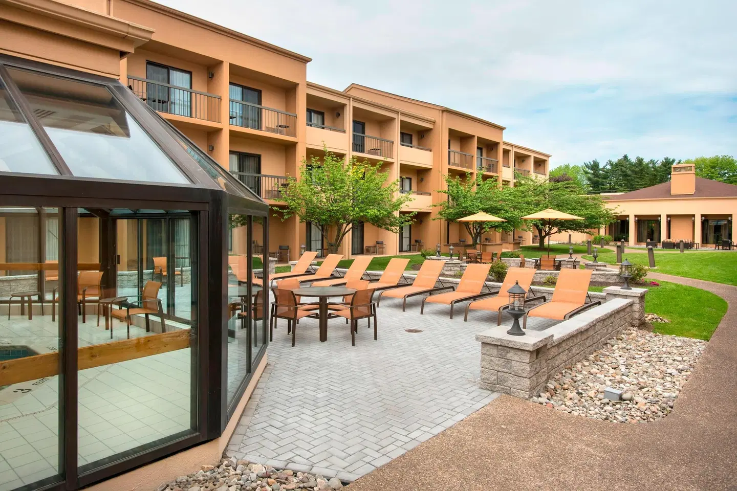 Courtyard by Marriott Philadelphia Willow Grove Terrasse