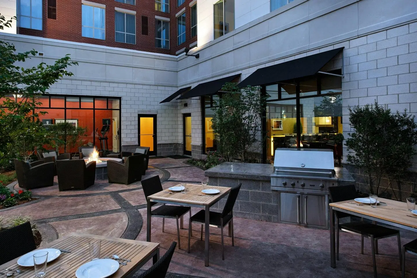 Residence Inn by Marriott Little Rock Downtown Terrasse