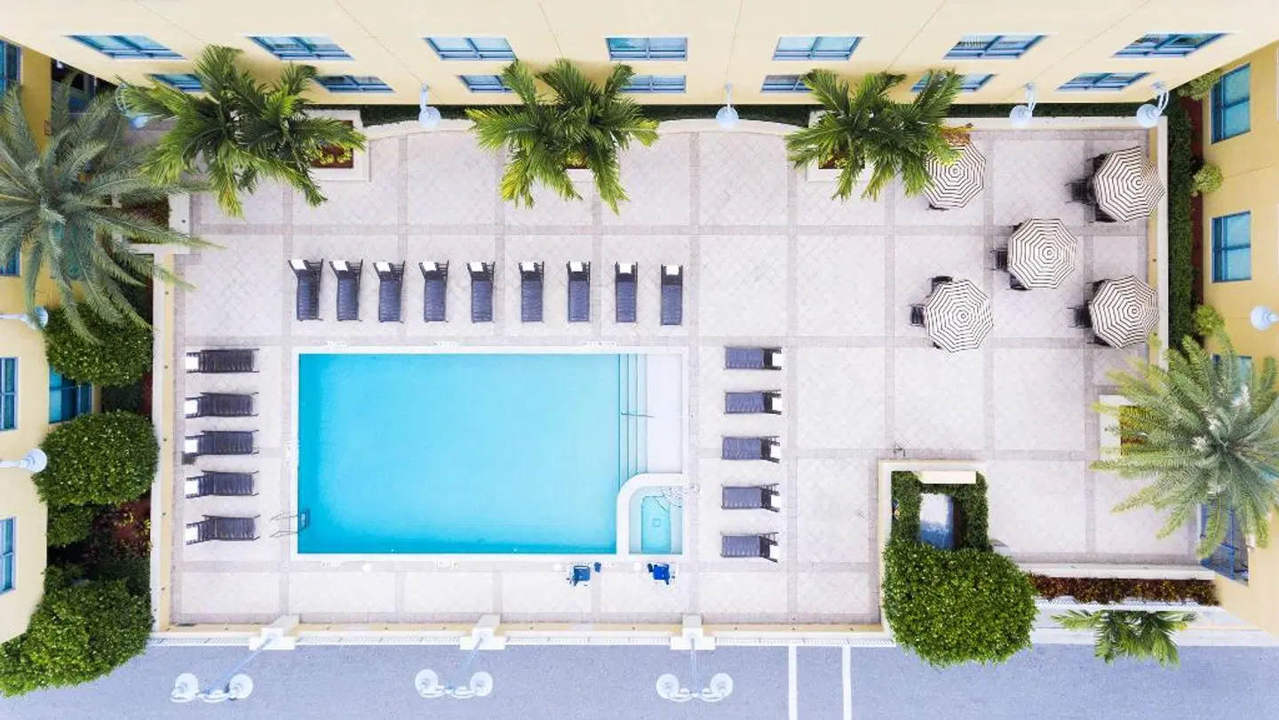 Hyatt Place Delray Beach Badezimmer
