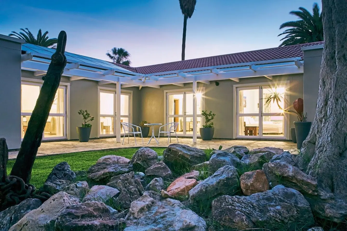 Ocean House Guest House Garten