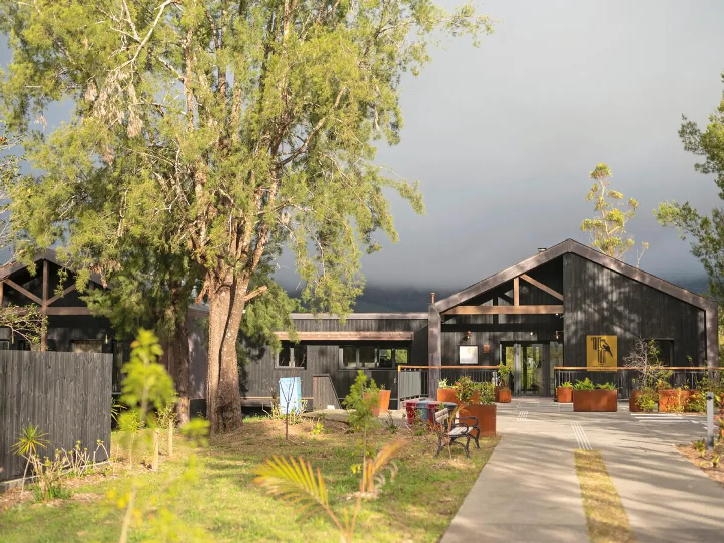 Hôtel Le Tuit Tuit Garten