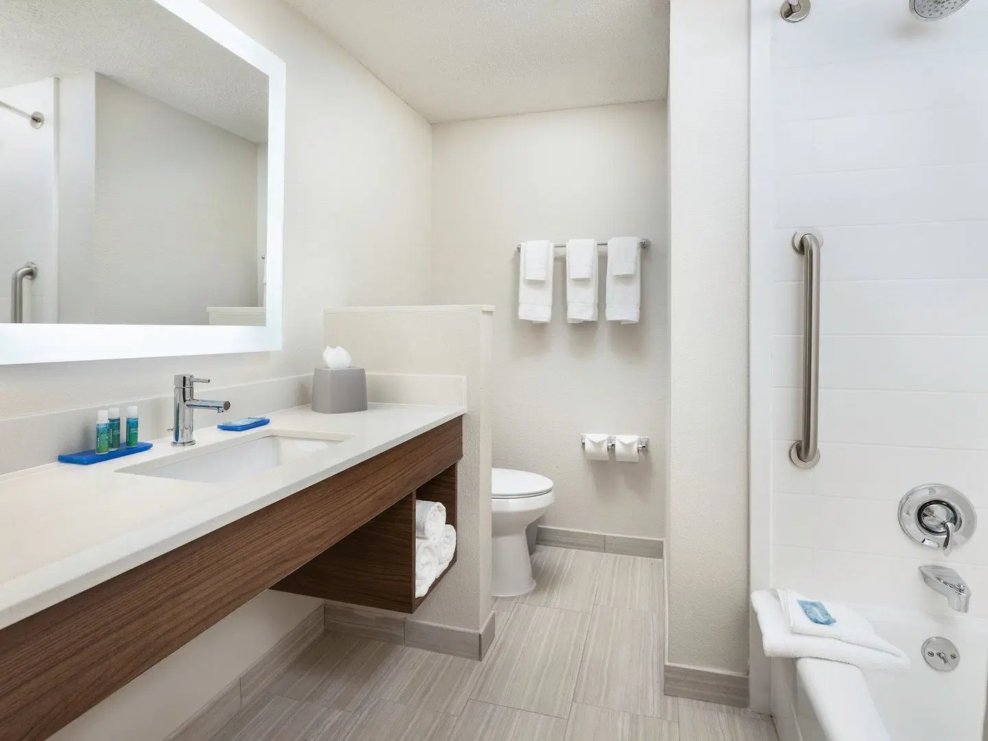 Holiday Inn Express & Suites Irving Dfw Airport North by IHG Badezimmer
