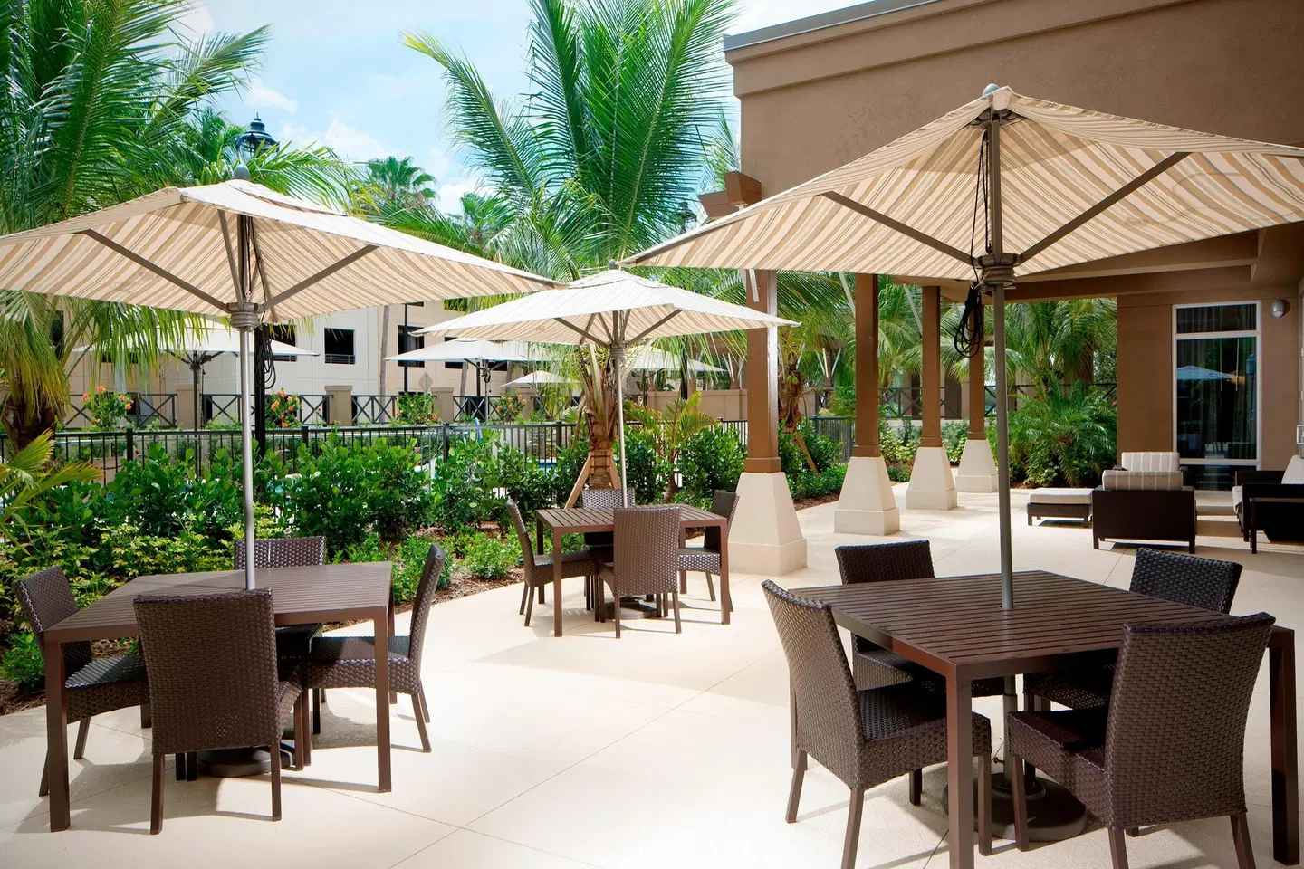 Courtyard by Marriott Palm Beach Jupiter Terrasse