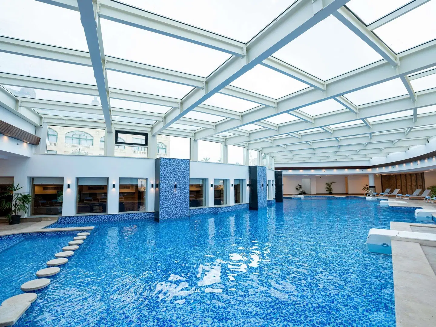 Rixos Montaza Alexandria Hallenbad