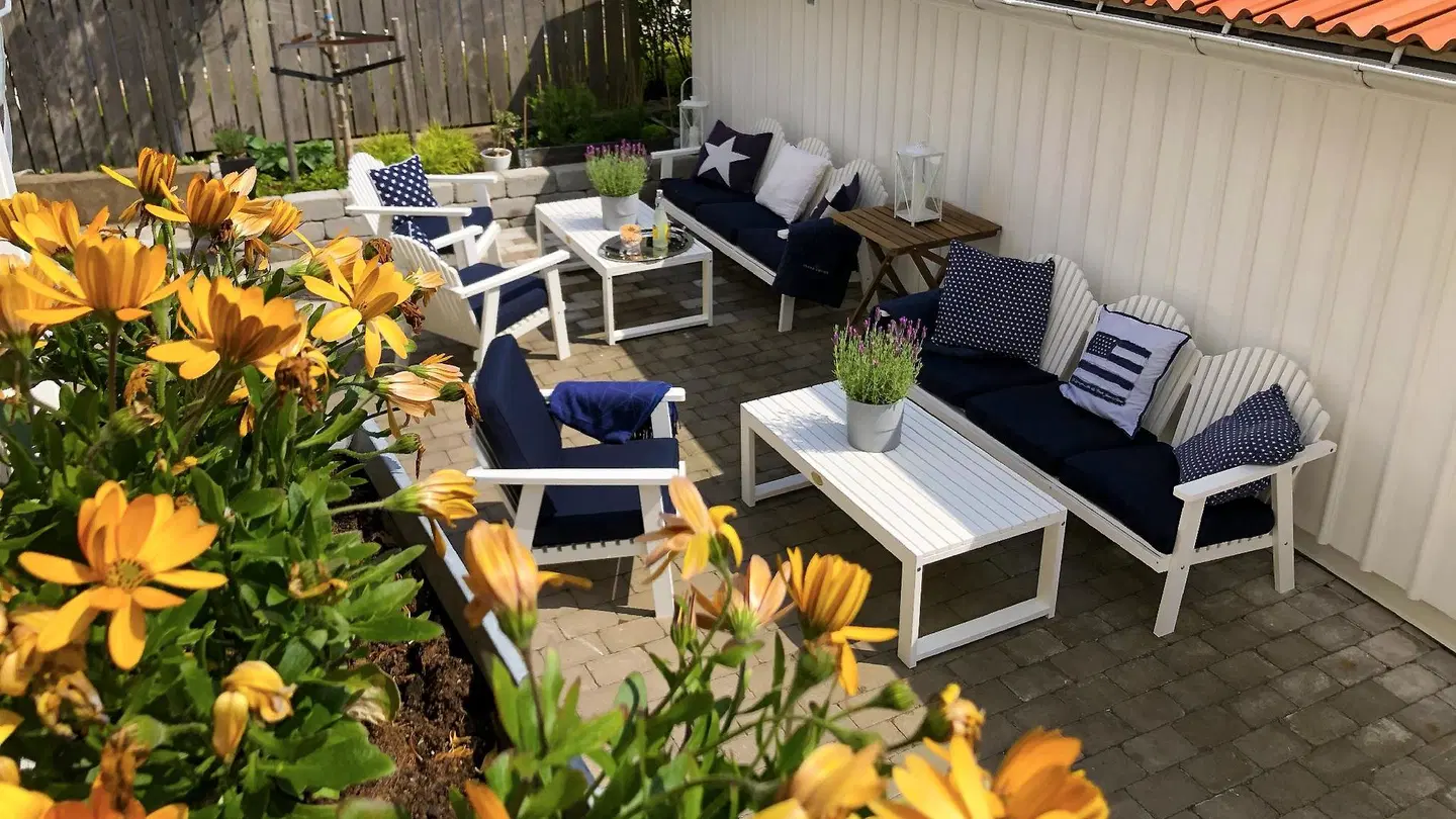 Skaftö Hotell Villa Lönndal, Grundsund Terrasse