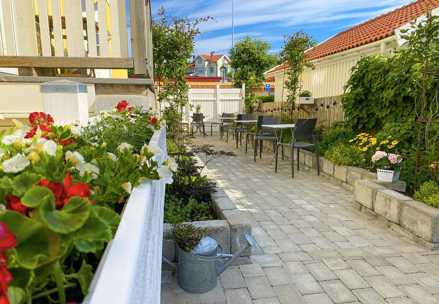 Skaftö Hotell Villa Lönndal, Grundsund Terrasse