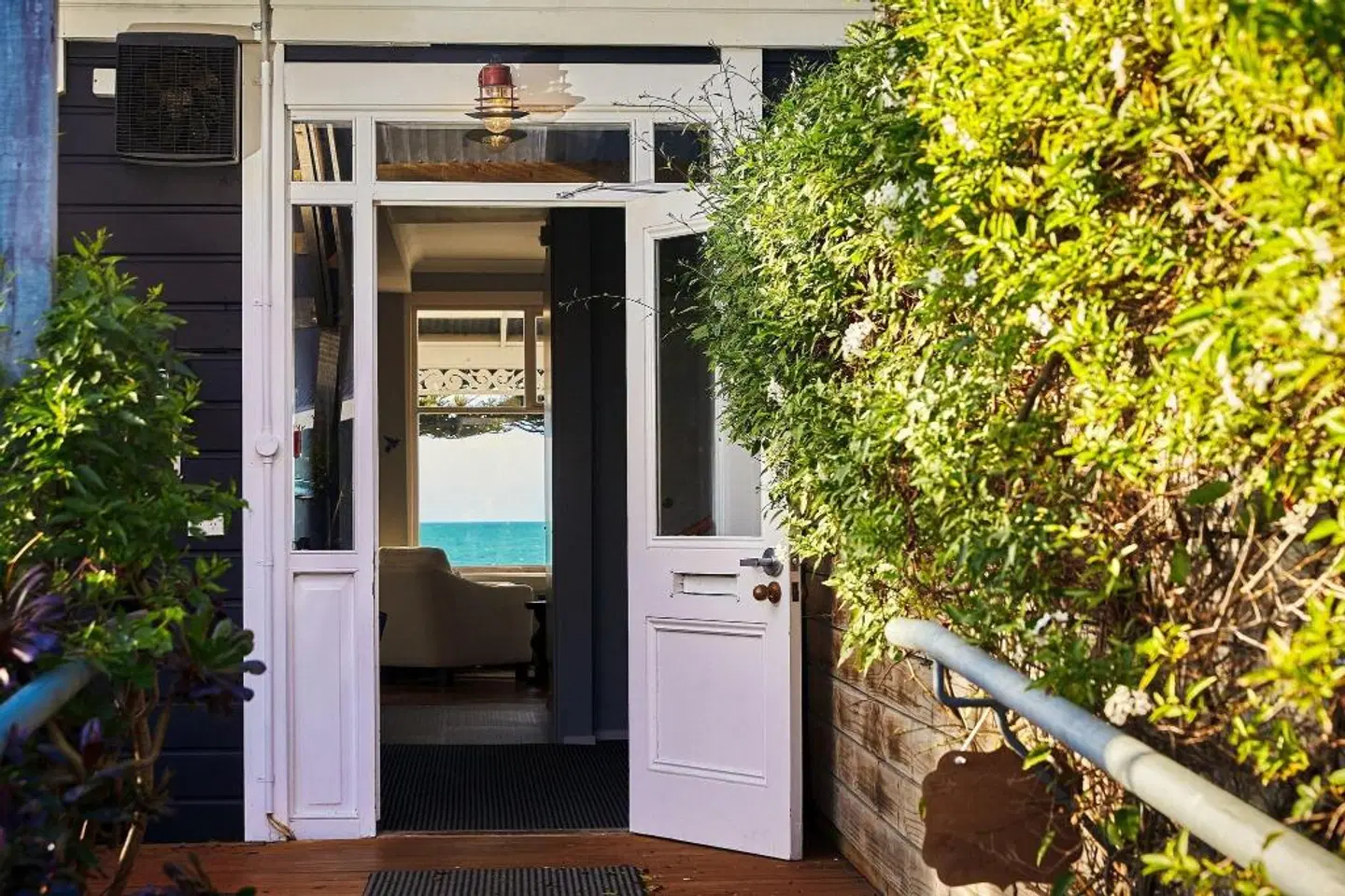 Kaikoura Boutique Hotel Terrasse
