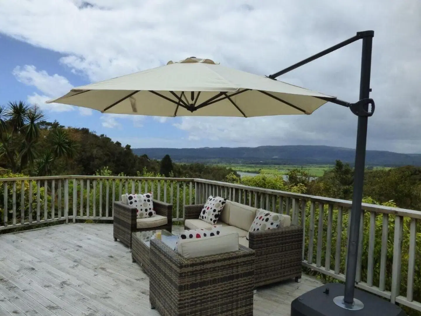 Rimu Lodge Terrasse