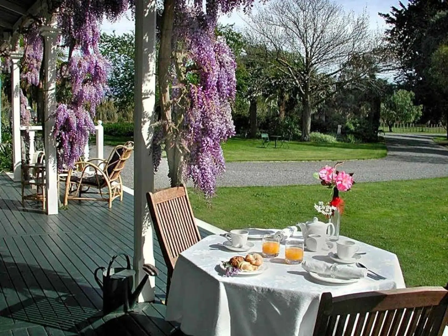 The Peppertree Luxury Accommodation Terrasse