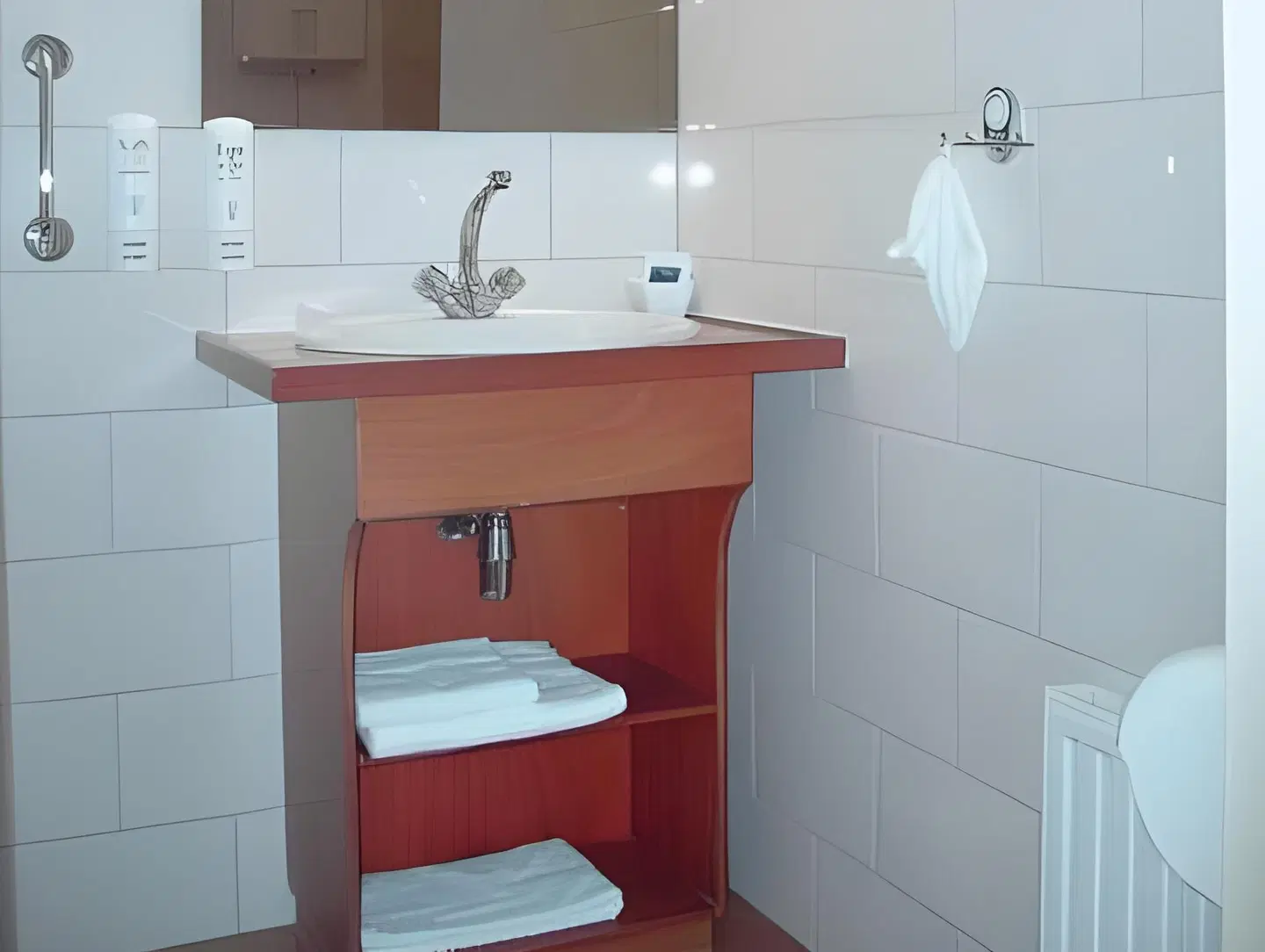 City Hotel Meppel Badezimmer