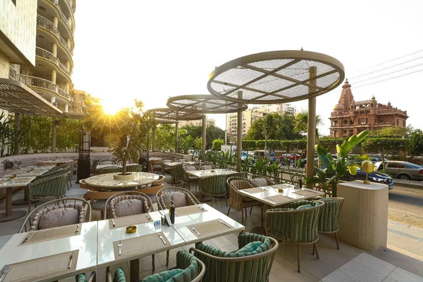 Baron Hotel Cairo Terrasse