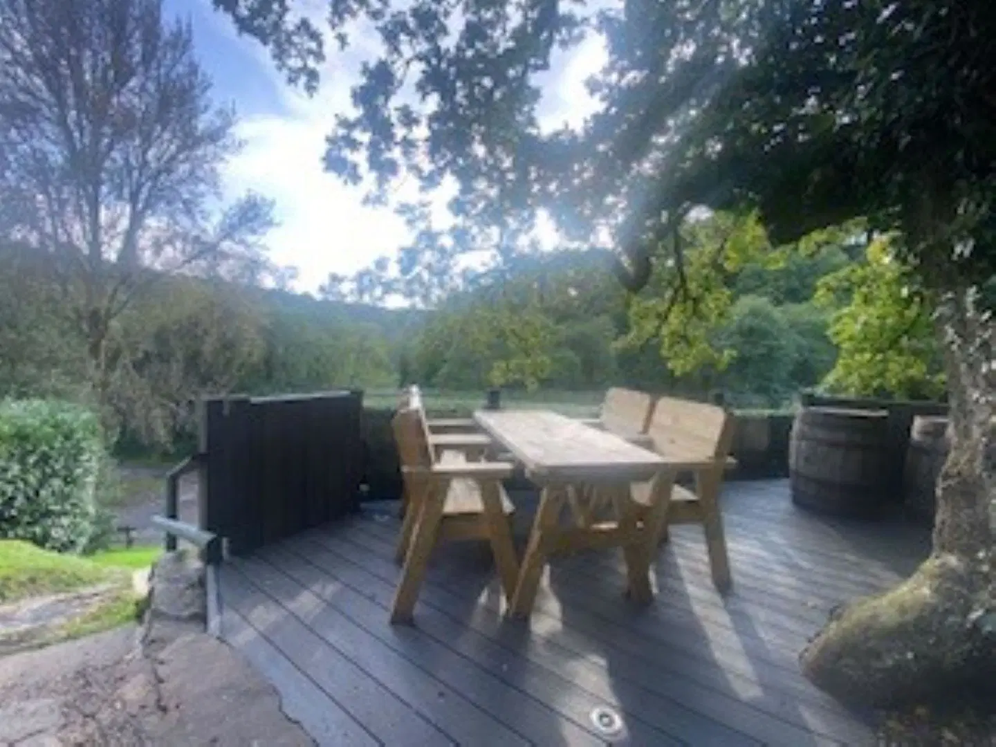Tarr Farm Inn Terrasse