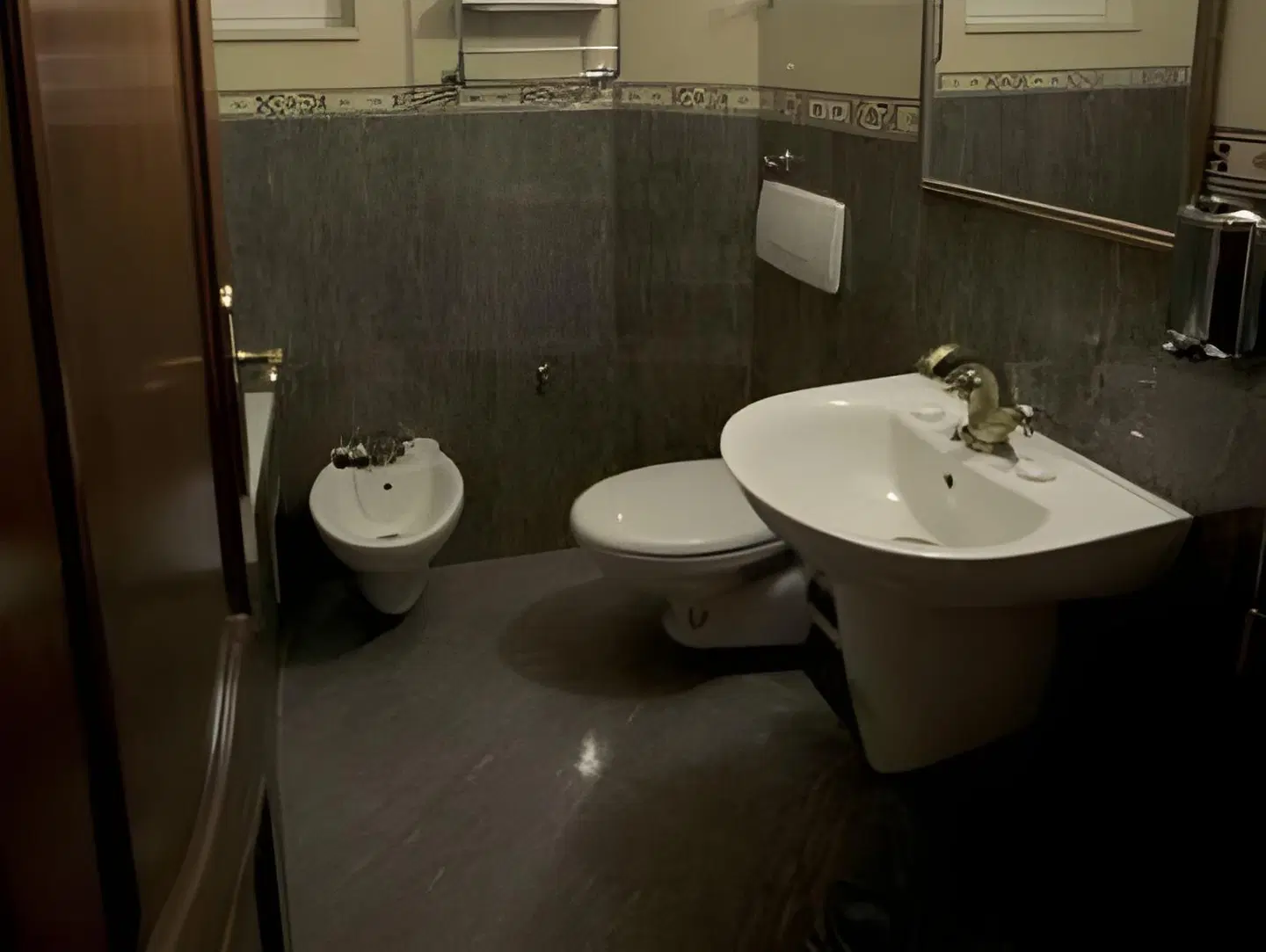 Hotel M Badezimmer