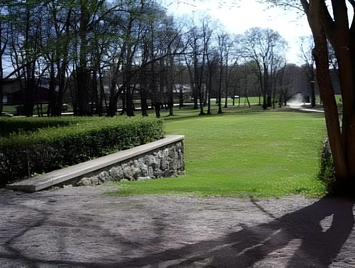 Åkeshofs Slott Garten