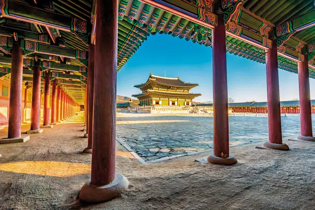 Südkorea zum Kennenlernen Strand