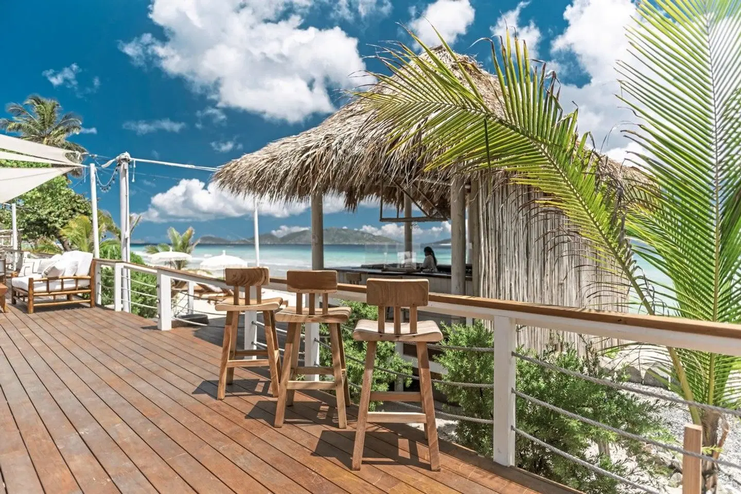 Long Bay Beach Resort & Villas Terrasse