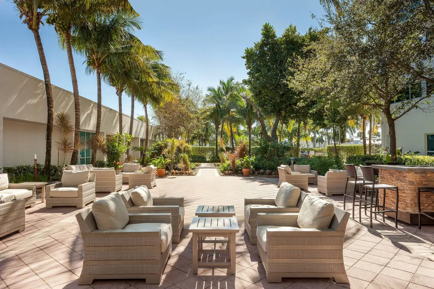 West Palm Beach Marriott Terrasse