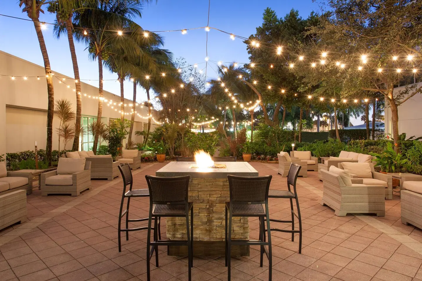 West Palm Beach Marriott Terrasse