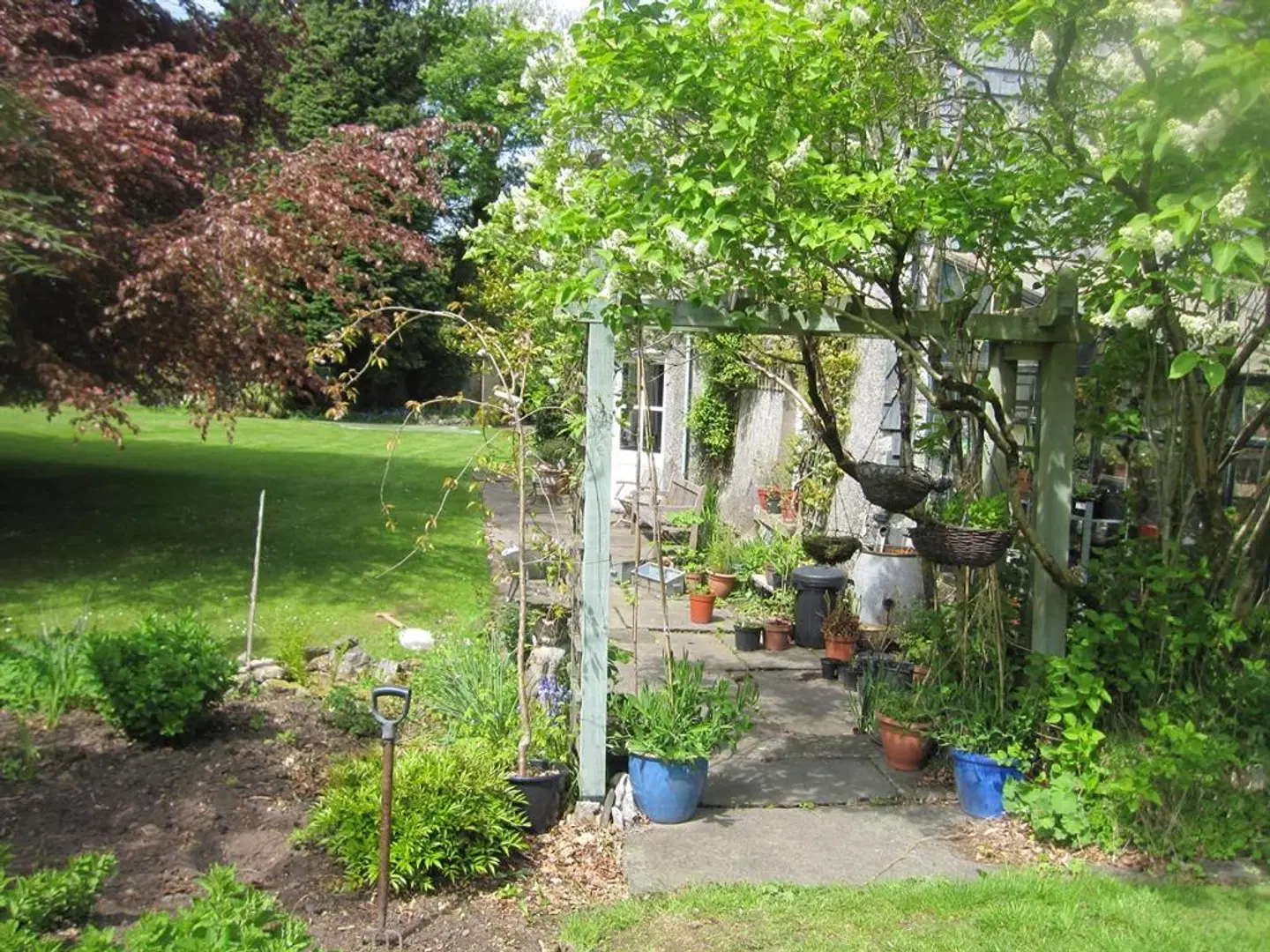 Glynhir Mansion Garten