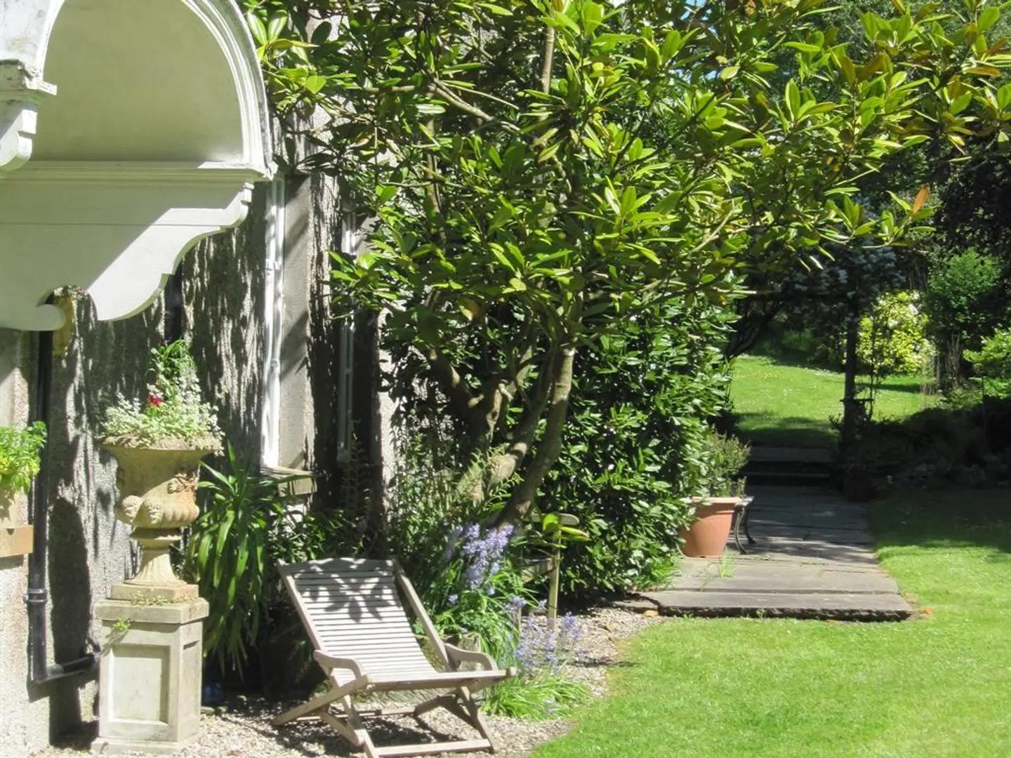 Glynhir Mansion Garten