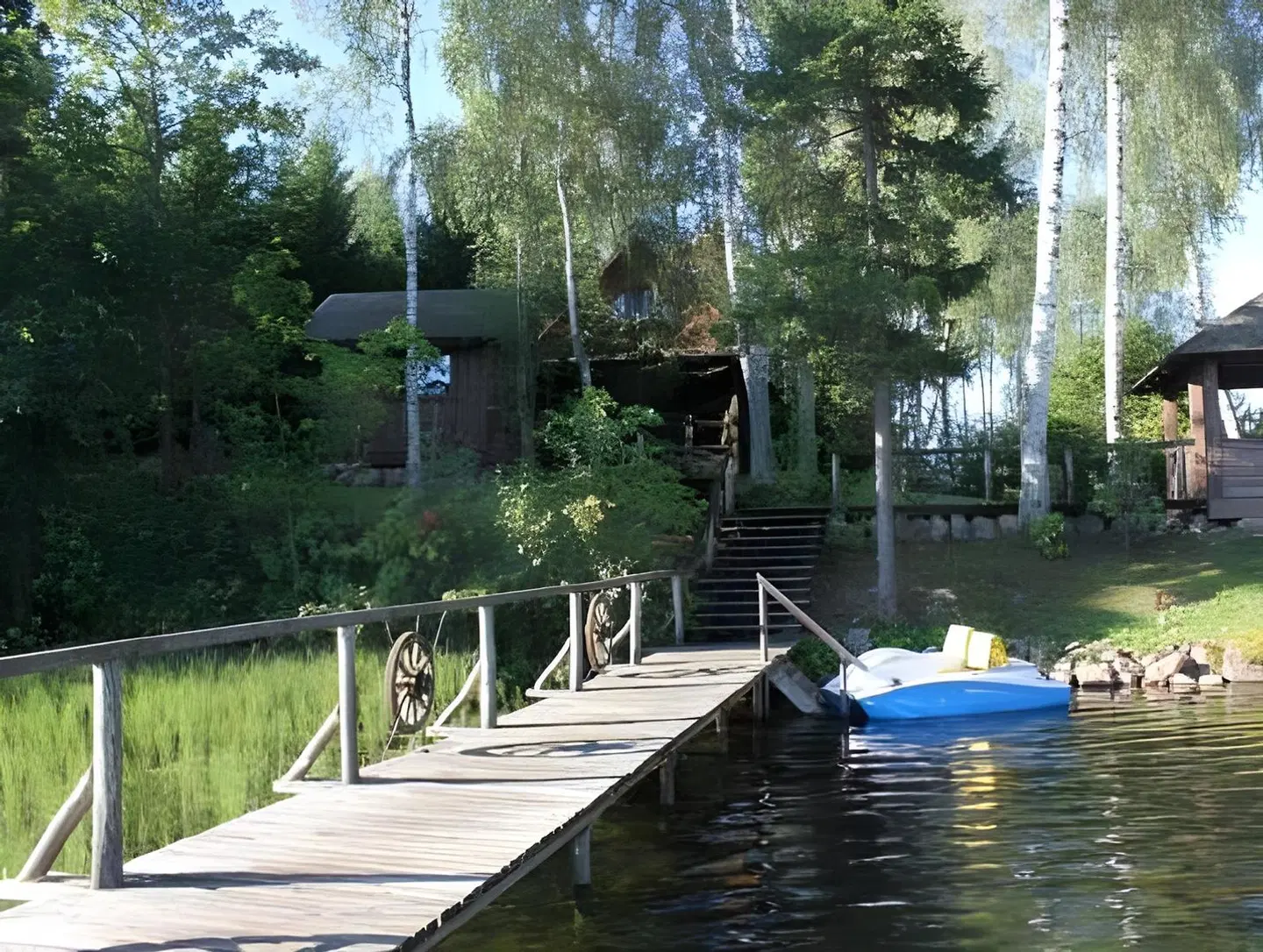 Prie Klykio Manor Garten