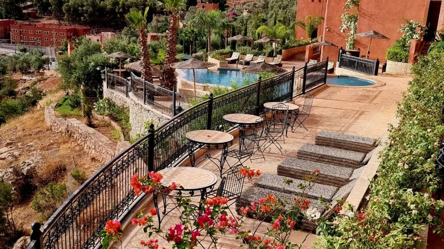 BORJ DES CASCADES Terrasse
