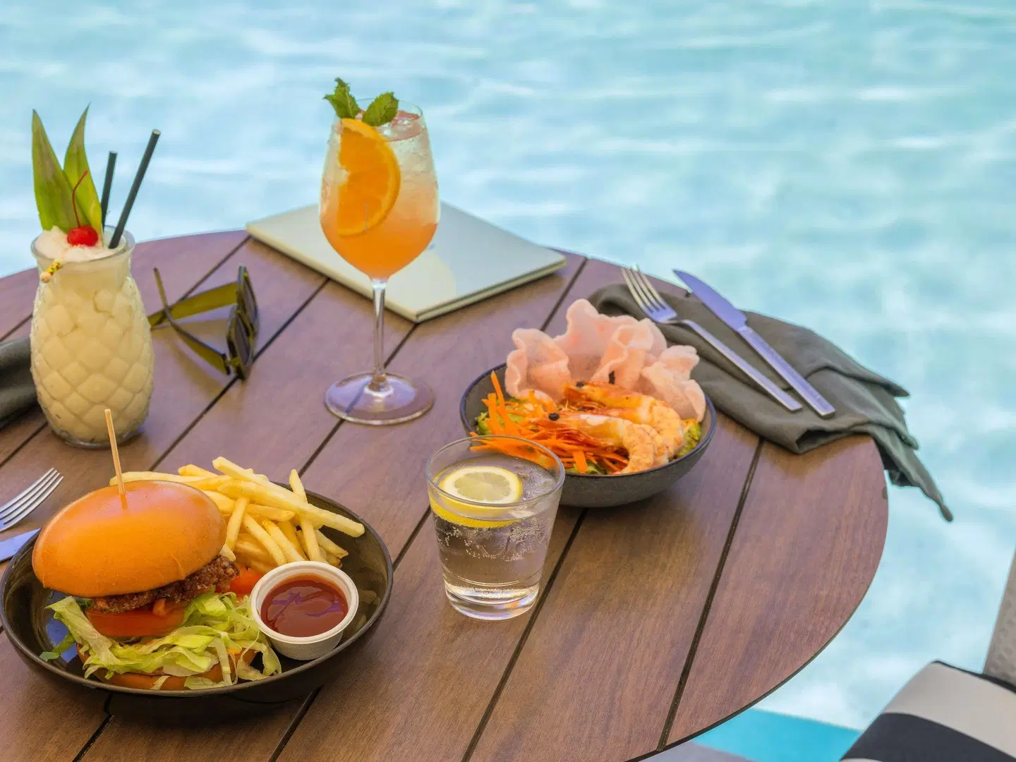 Peppers Beach Club Terrasse