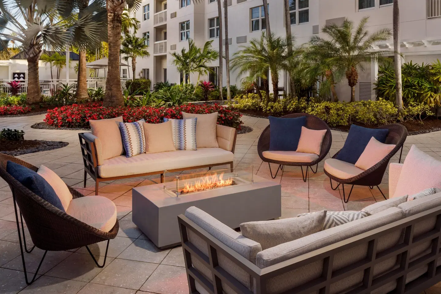 Courtyard by Marriott Miami Aventura Mall Terrasse