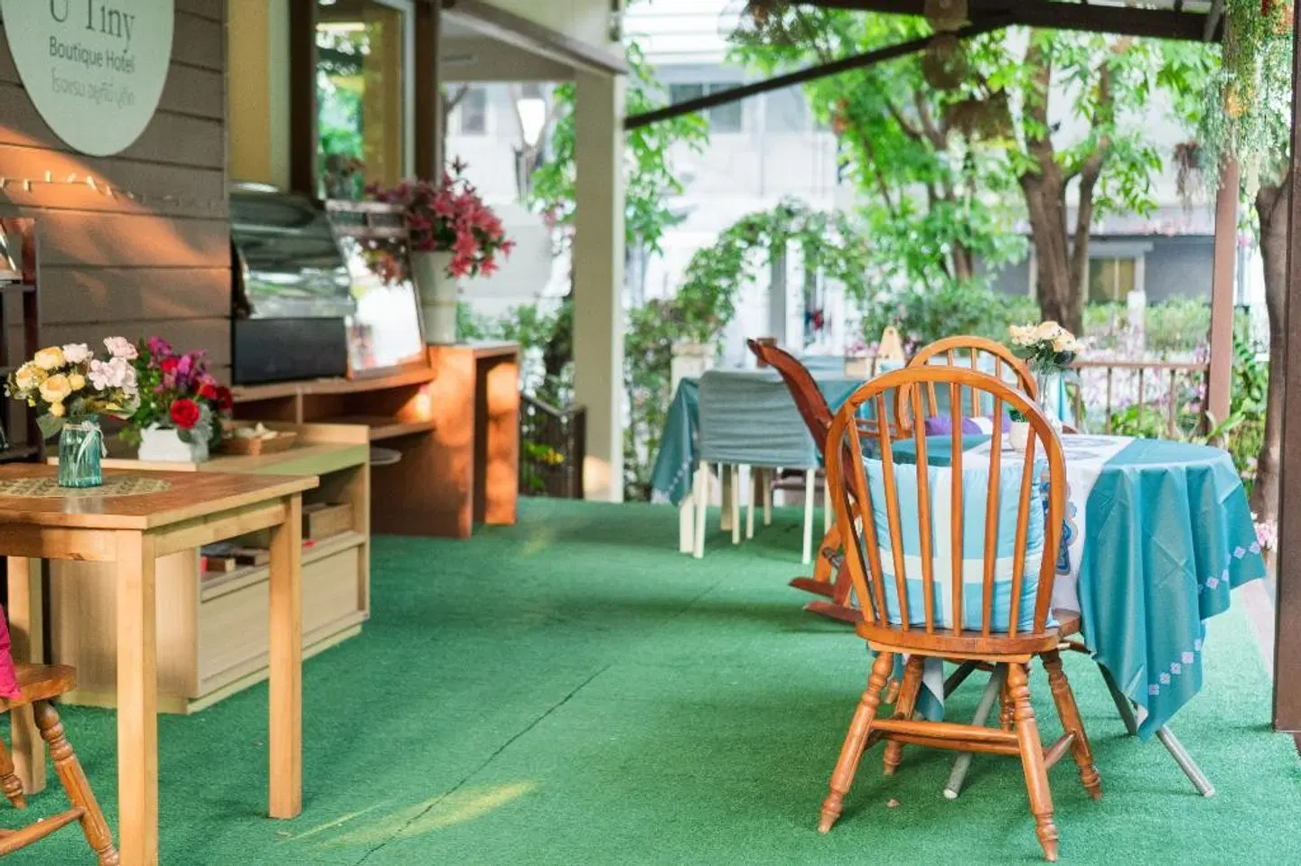 U Tiny Boutique Home Suvarnabhumi Bangkok Terrasse