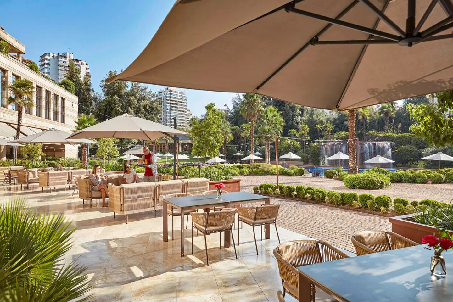 Mandarin Oriental Santiago Terrasse