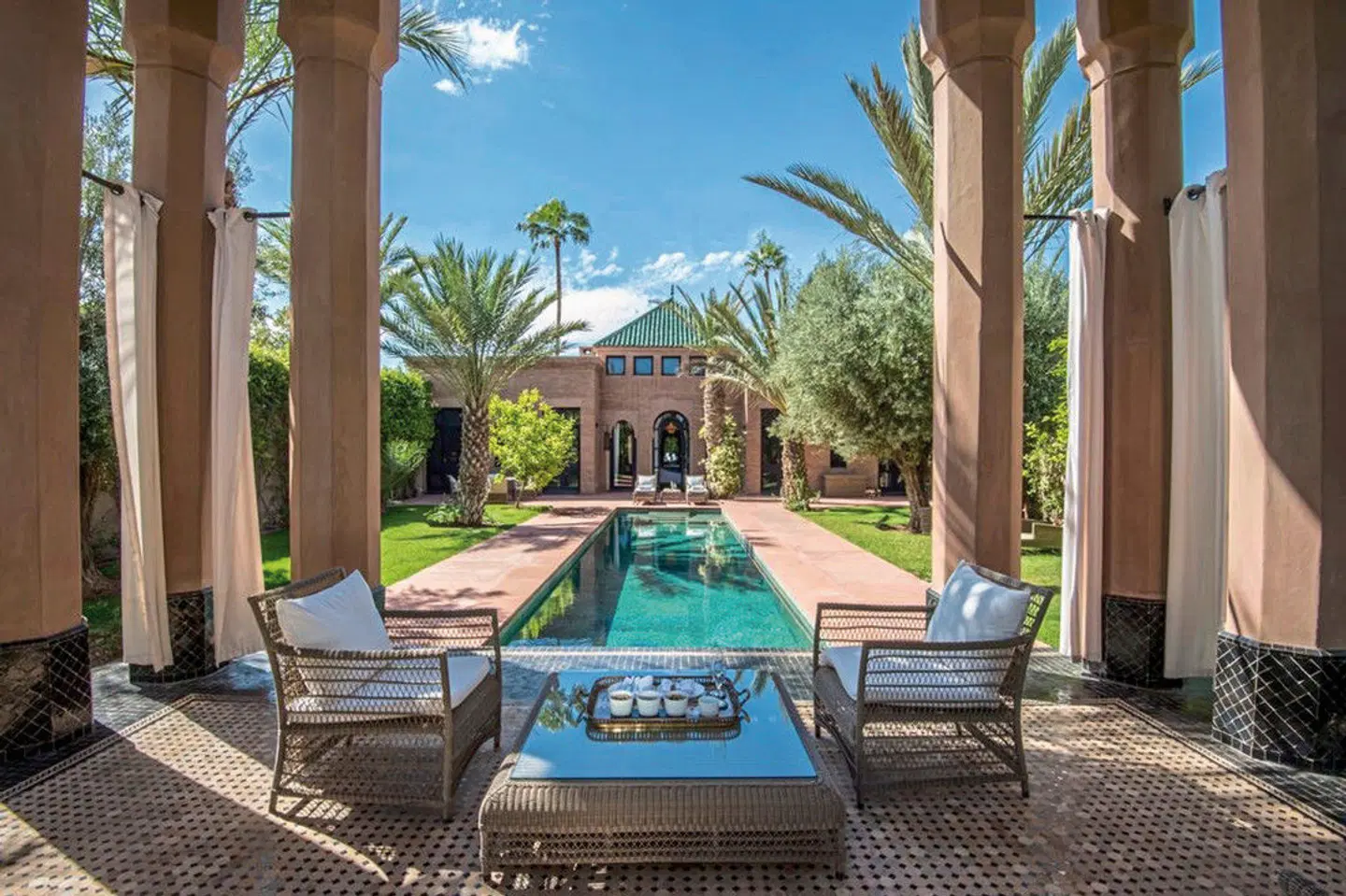 Selman Marrakech Garten